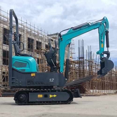 1.2ton tracked excavator mini excavator garden