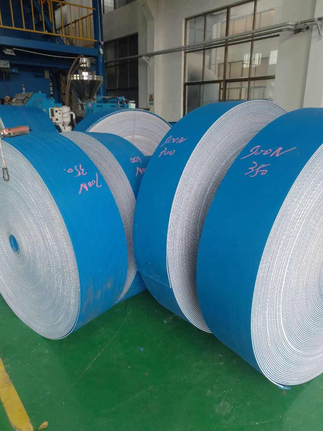 High Resistance Blue Color PVC Bucket Elevator Belt For Elevator