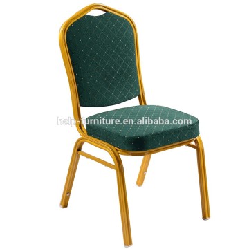 Cheap price steel banquet chair, gold banquet chair for rental