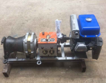 Diesel powered winch