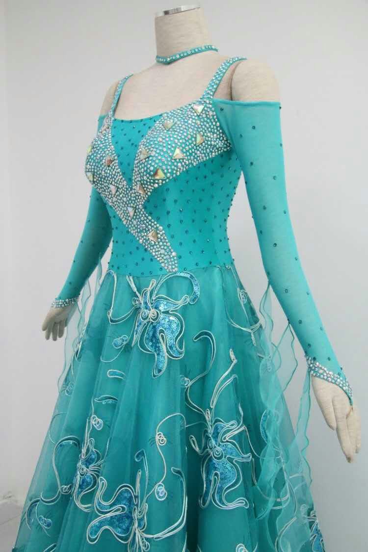 Green Ballroom Dresses for Sale