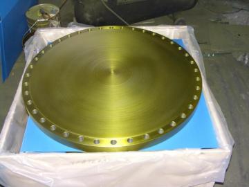BL blind stainless steel RF flanges