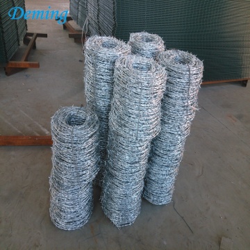 Factory Hot Dip Galvanized Barbed Wire for Sale