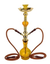 Transparent yellow cigarette kettle