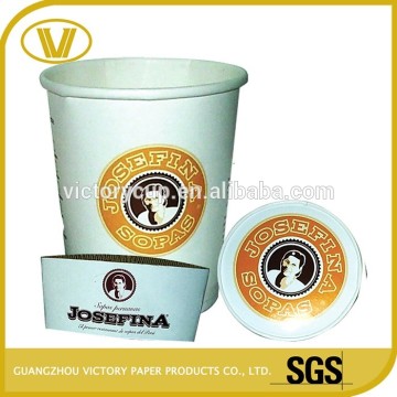 new 2016 paper soup cup and disposable paper cup fan for soup disposable paper cup