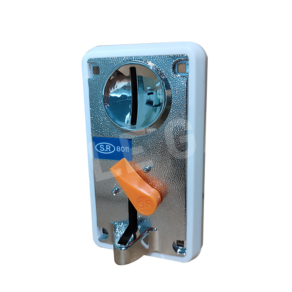 Selector de aceptores de múltiples monedas con fichero LED