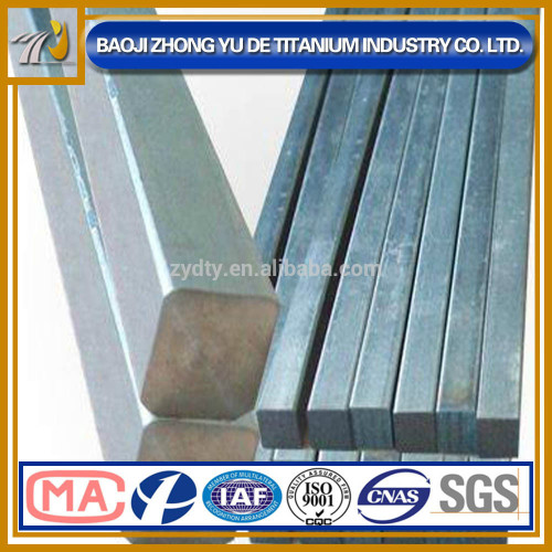 ASTM F67 gr2 titanium square bar for medical