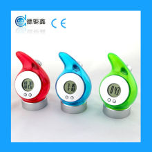 2015 promotional mini water power lcd clock