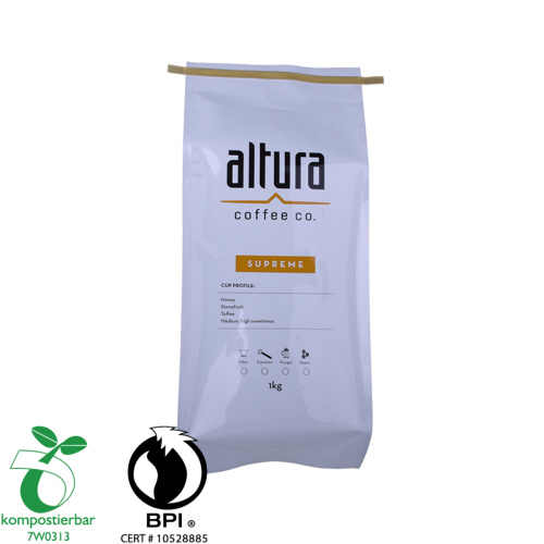 1kg biodegradable laminated coffee bag PLA Material