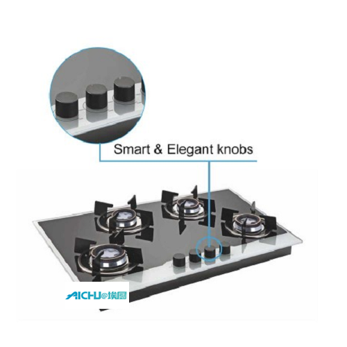 Газовая плита из закаленного стекла Glen 8MM