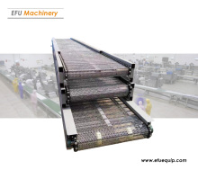 Multi-layer mesh belt conveyor