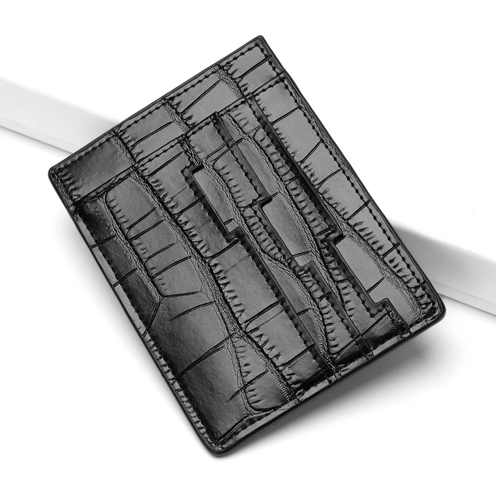 Slot multipli a faccia a faccia aperta Hombre Card Holder