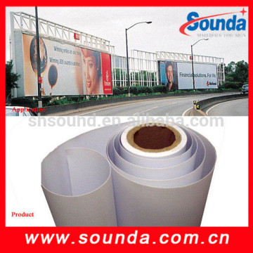 PVC Latex ink printing materials for outdoor advertising