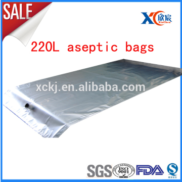 Big aseptic bag for drum 220L aseptic bags