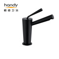 Deck Mounted Single lever Black Plating Mixer taps