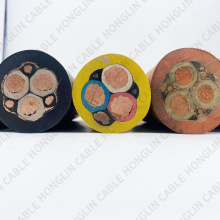 Rubber-Sheathed Flexible Mining Cable