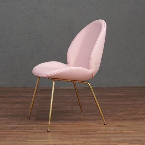 Modern Fabric Beetle Dining Chair