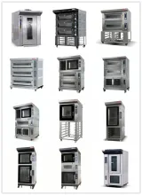 3 Decks 6 Trays Electric Deck Baking Oven for Breadmaker