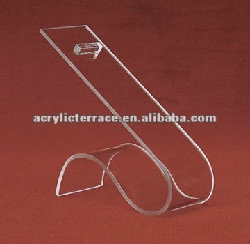 single acrylic shoe riser,acrylic shoe riser,slanted shoe riser