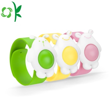 BPA Off Insect repellent Bracelets Silicone Mosquito Bands