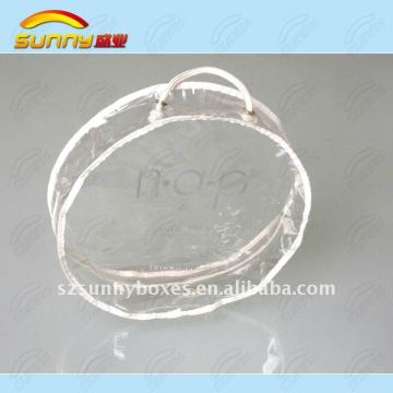 PVC clear plastic display bags