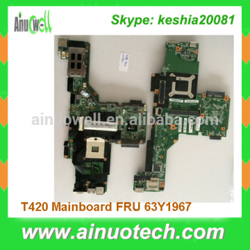FRU 63Y1967 Laptop mainboard for LENOVO thinkpad IBM T420 T420i T420S Mainboard system board CPU I3 I5 I7 motherboard