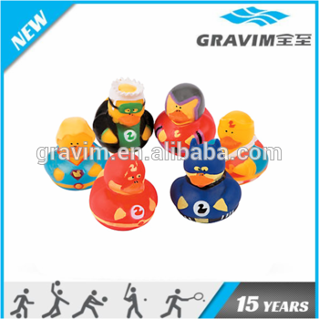 Superhero Rubber Duckies
