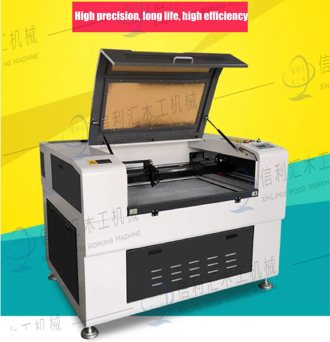 Spot Acrylic Advertising Word Organic Board Single and Double Head Laser Engraving Machine Wood Board Cloth Leather Laser for Bamboo, Balsa, Rubber Sheet, etc.