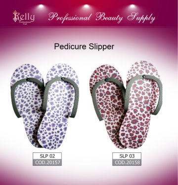 EVA Leopard Pedicure Slipper Disposable Pedicure Slippers