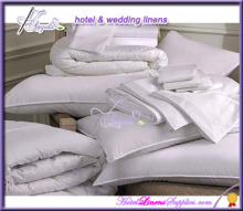 200TC white plain percale motel bed sheets for non-star hotels, motels