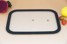 Rectangle flat silicone glass lid with different colors