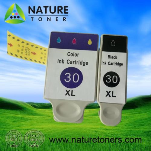 Compatible Ink Cartridge No. 30xl Black, No. 30xl Color for Kodak Printer Kodak 5100/5300/5500 Esp 3/5/7/9/3250/5250