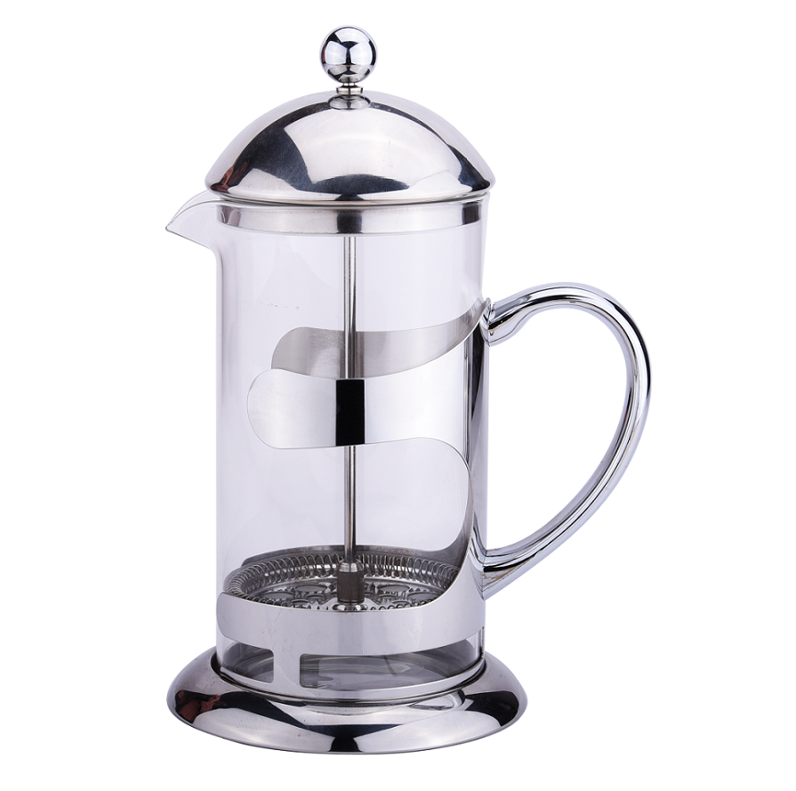 French Press Kahve Makinesi Dayanıklı Borosilikat Cam 1000ml