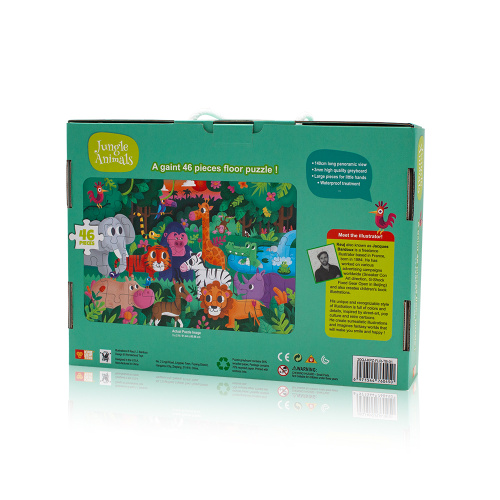 Bodenpuzzle mit großen Teilen für Kinder im Alter von 4-8