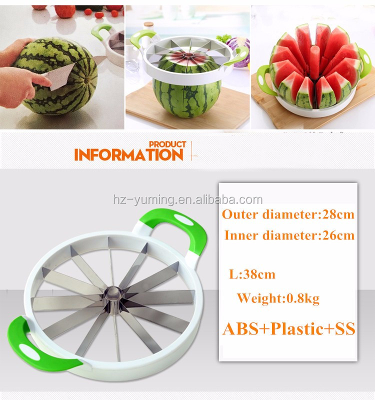 Amazon Hot Sale plastic watermelon slicer and cutter as seen on tv