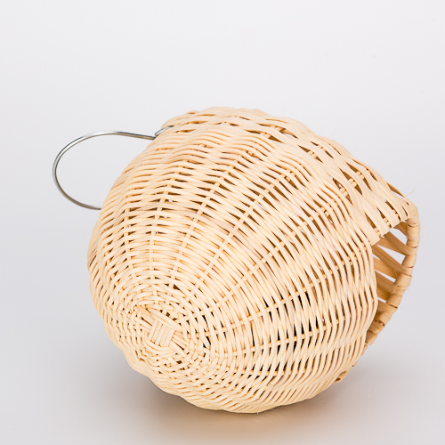 Percell-Ei-geformtes XLarge-Rattan-Vogelnest