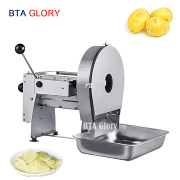 Potato chips cucumber crisps slicing cutting machine