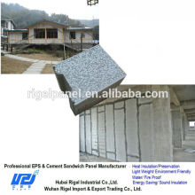 Female and male connection sandwich wall panel architectural model materials
