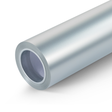 Matte Metallic Alexander Silver Car Wrap