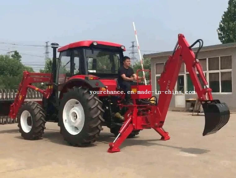 Russia Hot Sale Lw-10 Heavy Duty 70-120HP Tractor Mounted 3 Point Hitch Pto Drive Hydraulic Backhoe