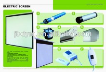 motorized screen with remote control