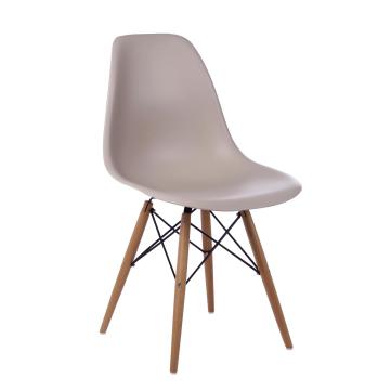 Réplique de chaise de salle à manger en plastique Eames dsw