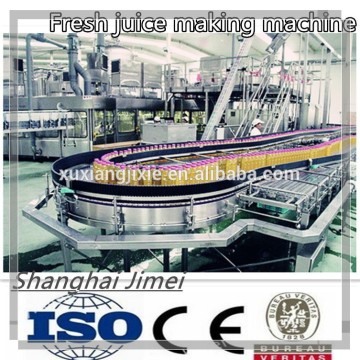 Complete automatic juice processing line