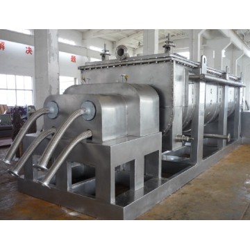 minicipal sludge dryer machine paddle dryer