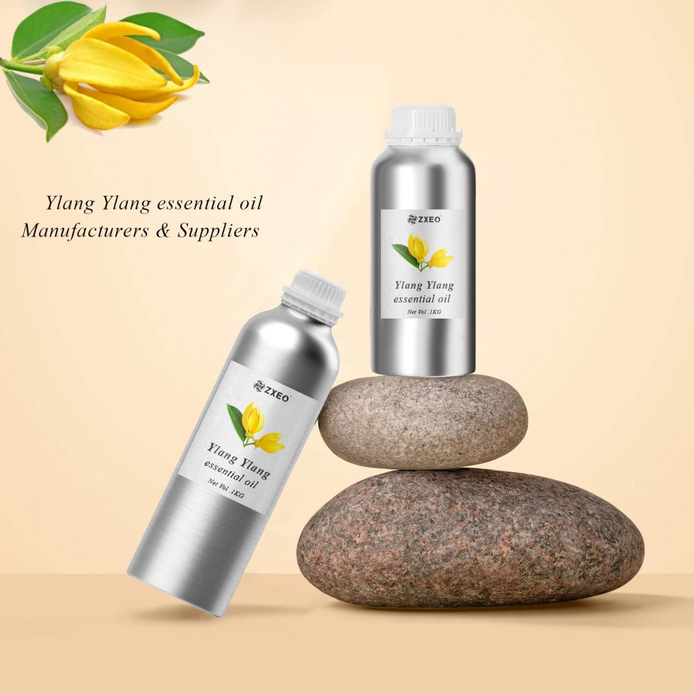 100% safi ya usafirishaji wa mafuta kwa wingi inaweza kuwa lebo ya jumla ya ylang ylang muhimu ya mafuta vipodozi aromatherapy