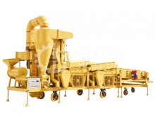 Double air screen cleaner double gravity table