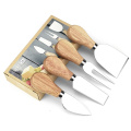 Set di 4 coltelli per formaggio