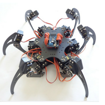 18DOF Aluminium Hexapod Robotic Kit - Spider 6-Legged Robot Frame Kit F17328