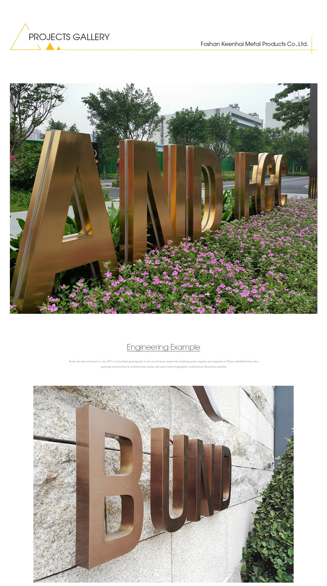 Laser Cut Outdoor 304 Stainless Steel Channel Advertising Letters