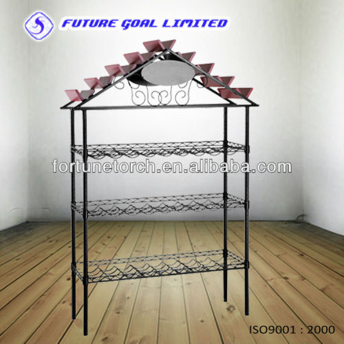 folding metal display stand